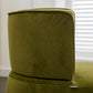 360 Degree Swivel Cuddle Barrel Accent Sofa Chairs, Round Armchairs with Wide Upholstered, Fluffy Velvet Fabric Chair