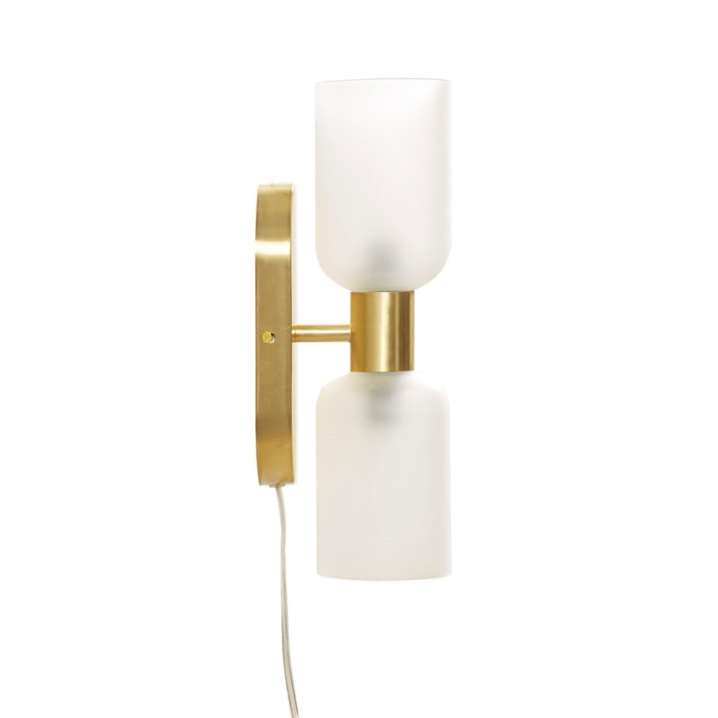 Double Tube 2-Light Wall Sconce