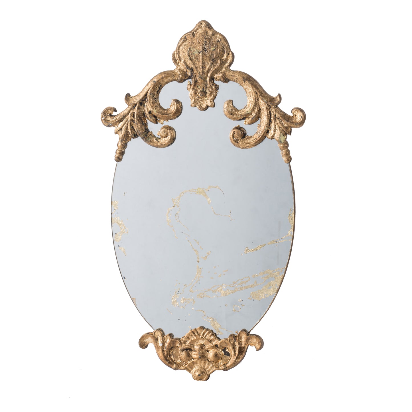 20" x 12" Decorative Oval Wall Mirror, Accent Mirror