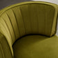 360 Degree Swivel Cuddle Barrel Accent Sofa Chairs, Round Armchairs with Wide Upholstered, Fluffy Velvet Fabric Chair