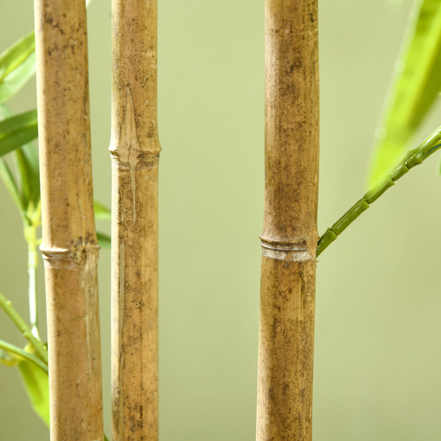 6FT Artificial Bamboo Tree, Faux Decorative Plant in Nursery Pot for Indoor Décor