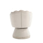 Swivel Barrel Chair, Comfy Round Accent Sofa Chair, 360 Degree Swivel Barrel Club Chair