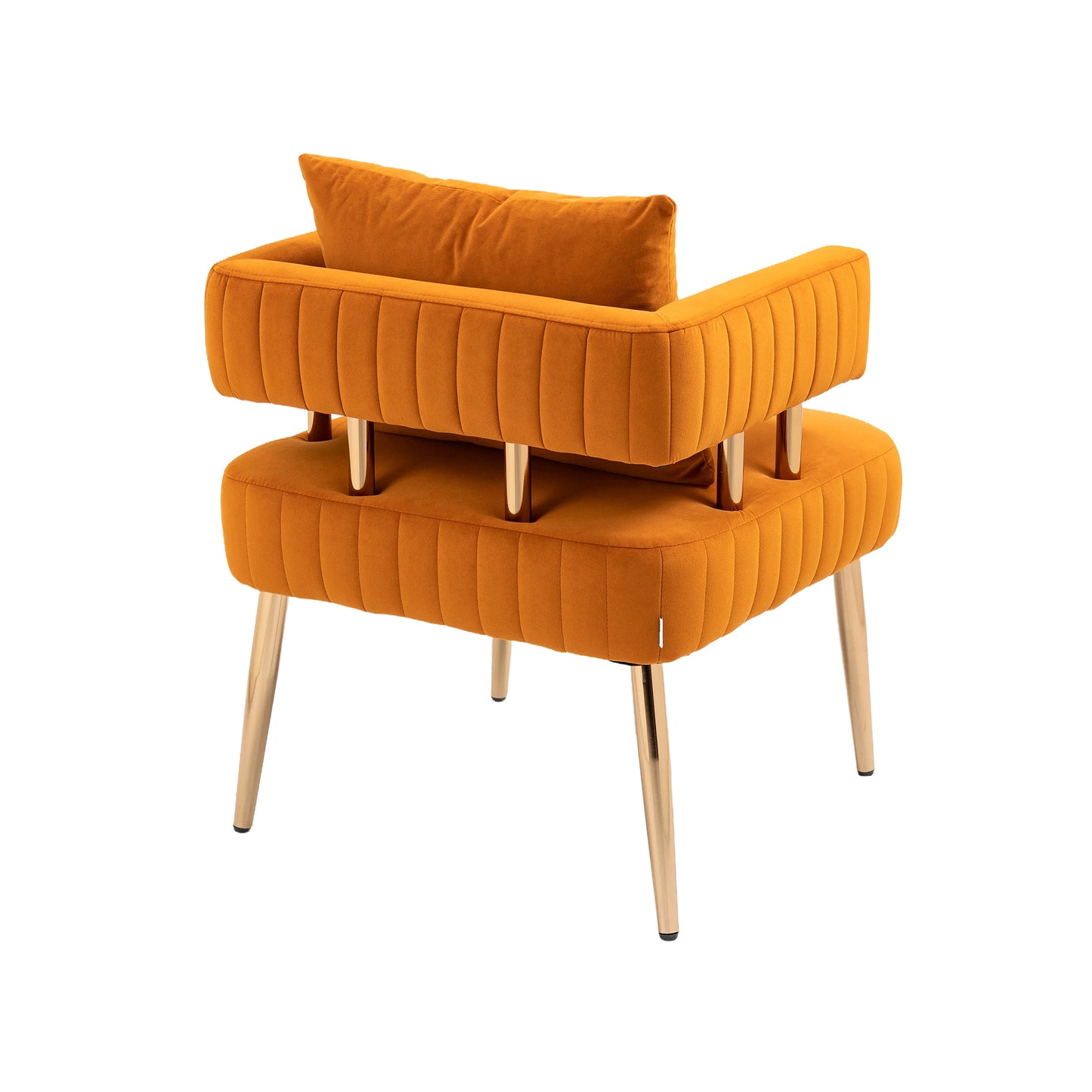 Accent Chair ,leisure single chair with Golden feet