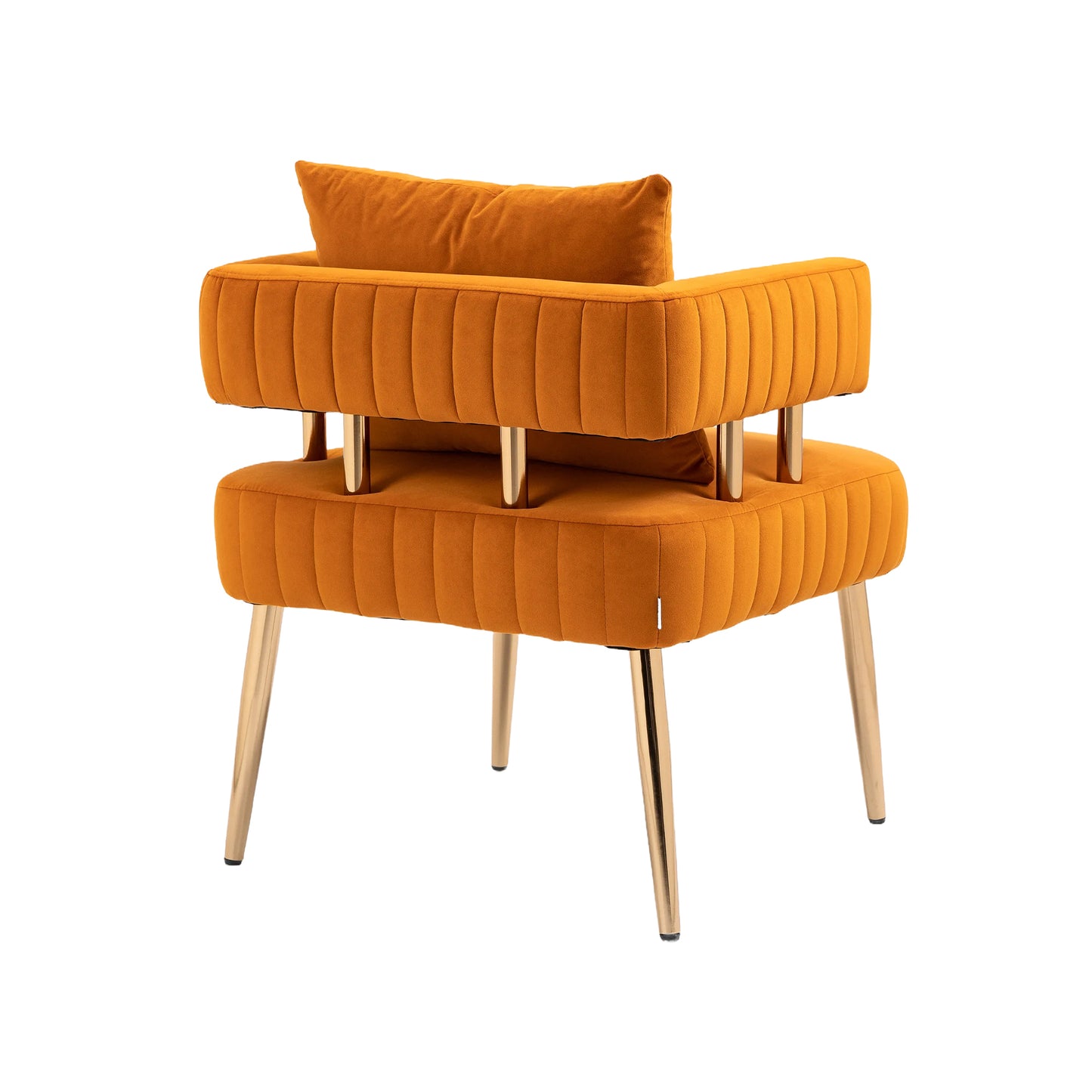 Accent Chair ,leisure single chair with Golden feet