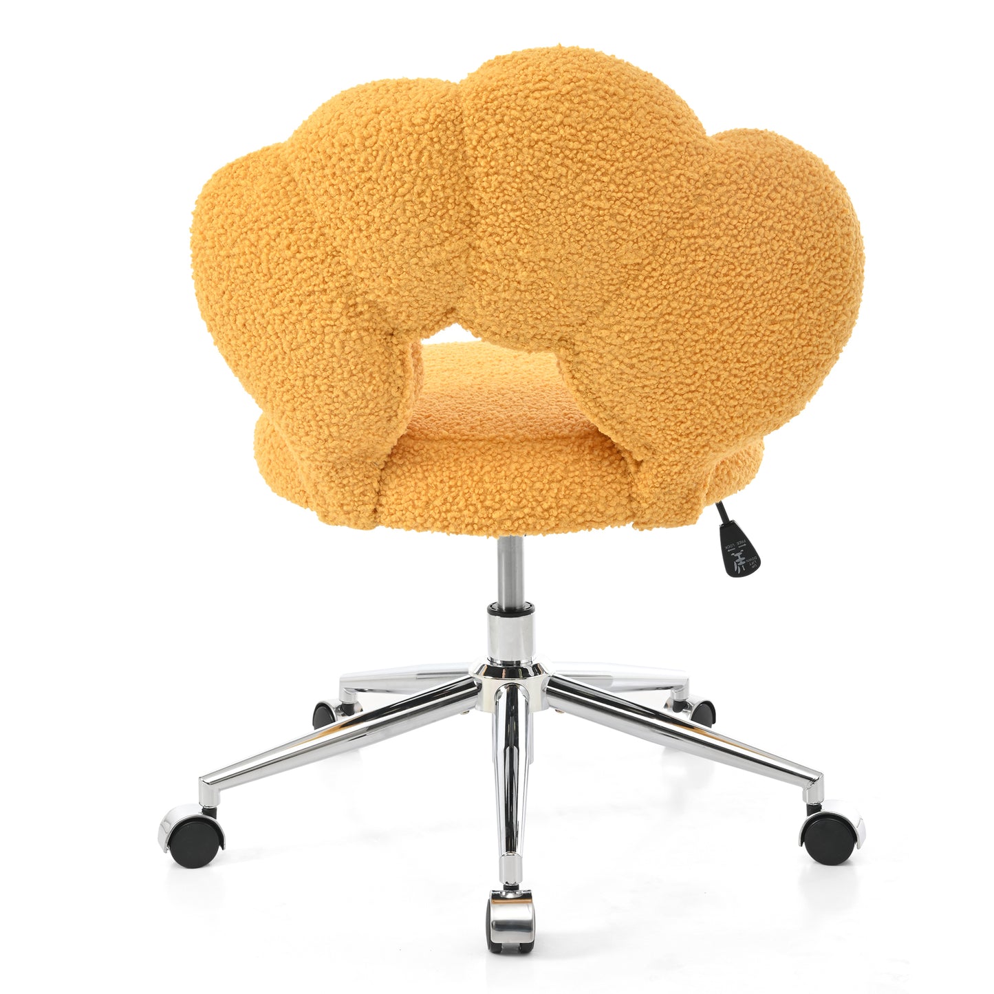 360°Swivel Height Adjustable,Swivel Chair,Teddy fabric,home office chair