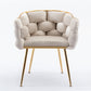 Luxury modern simple leisure velvet single sofa/accent chair