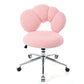 360°Swivel Height Adjustable,Swivel Chair,Teddy fabric,home office chair