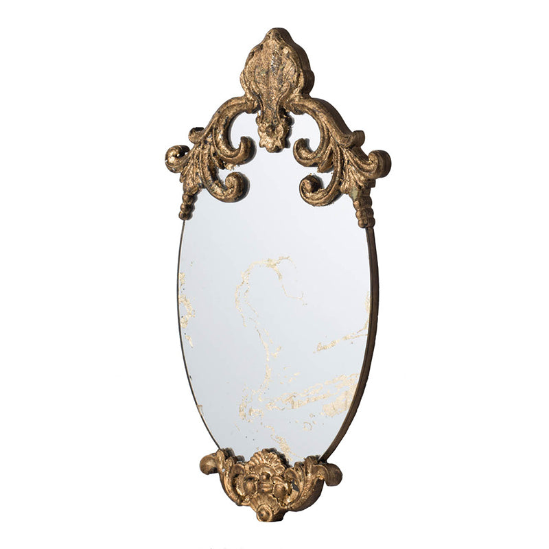 20" x 12" Decorative Oval Wall Mirror, Accent Mirror