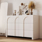Modern Style Six-Drawer Dresser Sideboard Cabinet