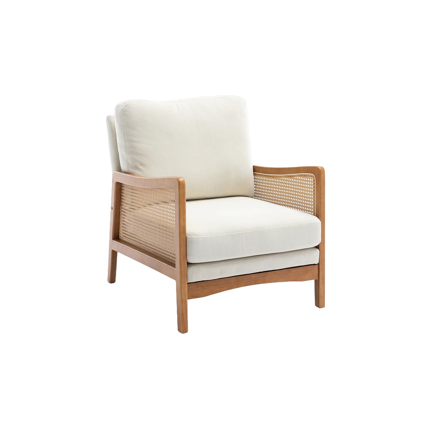 Wood Frame Armchair,  Modern Accent Chair, Lounge Chair