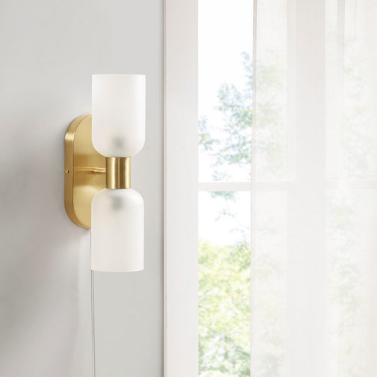 Double Tube 2-Light Wall Sconce