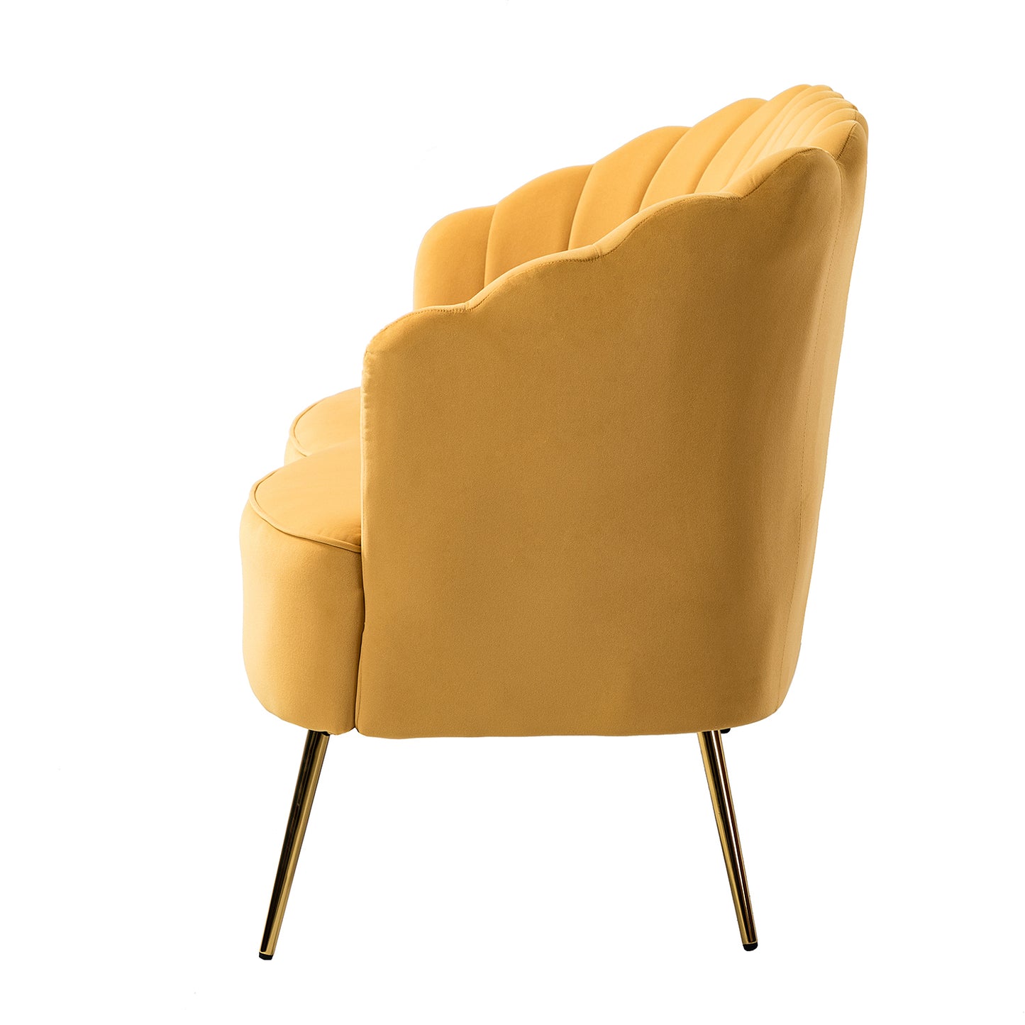 Donata 50.2"Loveseat-MUSTARD