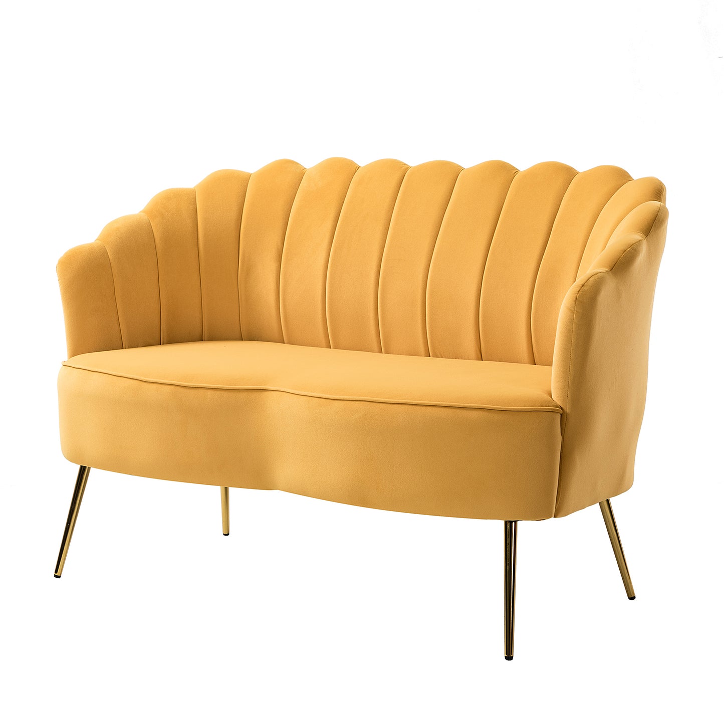 Donata 50.2"Loveseat-MUSTARD