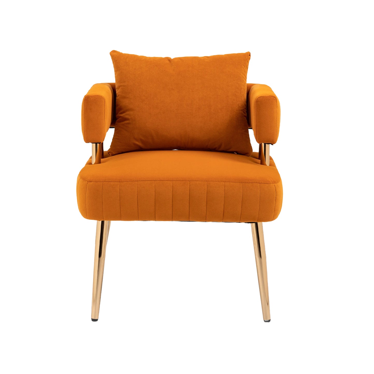 Accent Chair ,leisure single chair with Golden feet