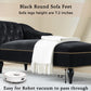 58''Velvet Chaise Lounge,Button Tufted Right Arm Facing Lounge Chair with Nailhead Trim & Solid Wood Legs