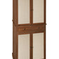 4 Door Cabinet with 1 Drawer, with 4 Adjustable Inner Shelves, Storage Cabinet