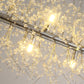 Modern American multi-particle crystal chandelier -12 bulbs -G9 lamp holder