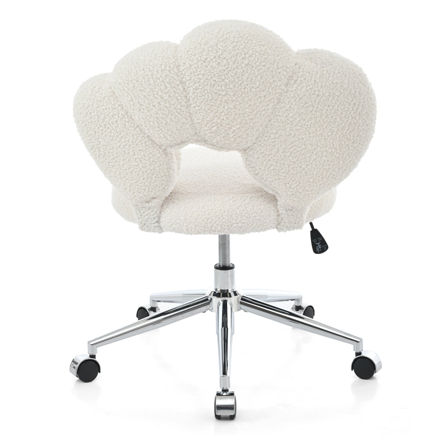 360°Swivel Height Adjustable,Swivel Chair,Teddy fabric,home office chair