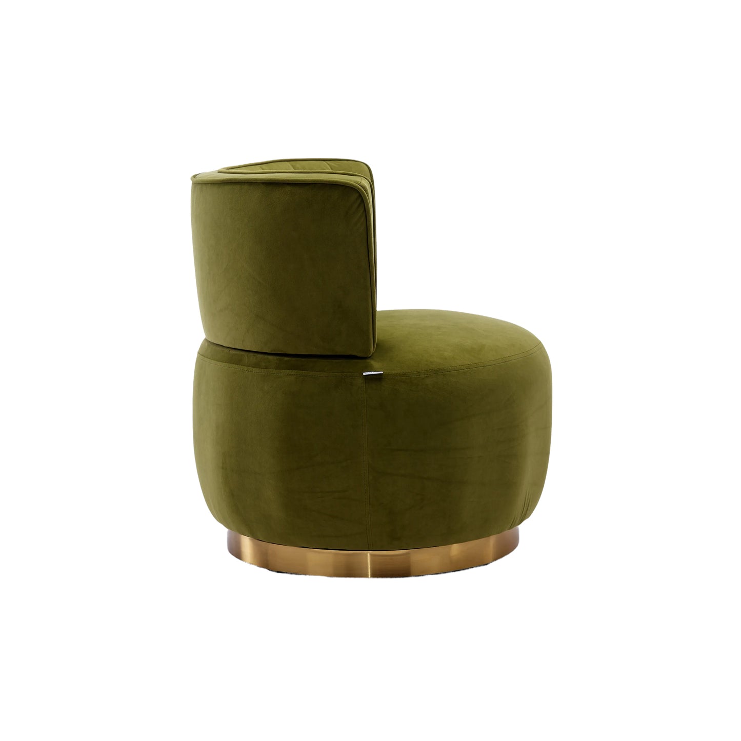 360 Degree Swivel Cuddle Barrel Accent Sofa Chairs, Round Armchairs with Wide Upholstered, Fluffy Velvet Fabric Chair