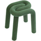 Nordic Minimalist Shaped Creative Bent Chair