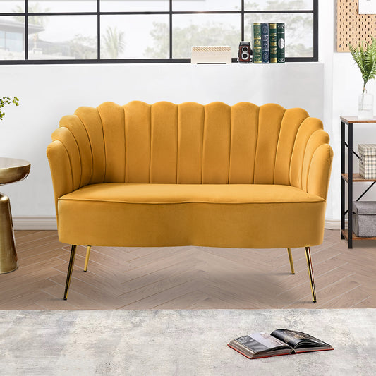 Donata 50.2"Loveseat-MUSTARD