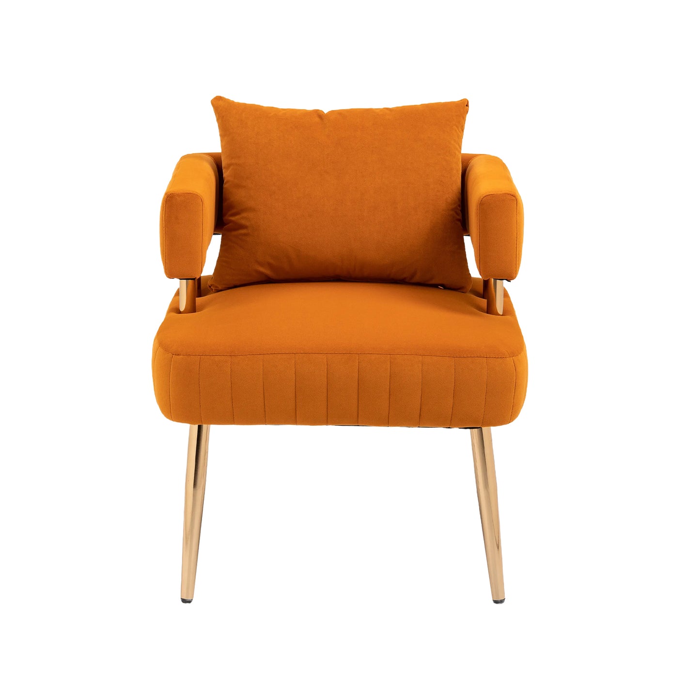 Accent Chair ,leisure single chair with Golden feet