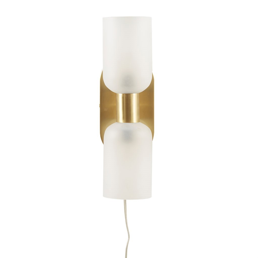 Double Tube 2-Light Wall Sconce