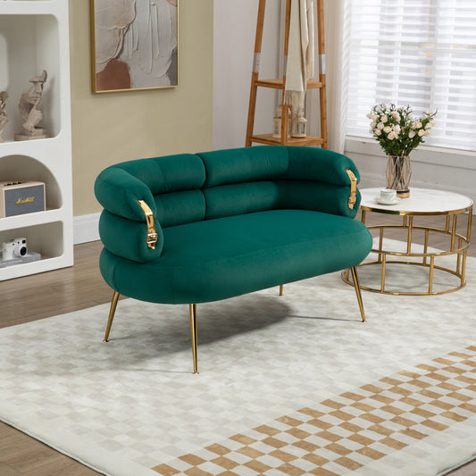 Accent Chair ,leisure chair with Golden feet