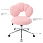 360°Swivel Height Adjustable,Swivel Chair,Teddy fabric,home office chair