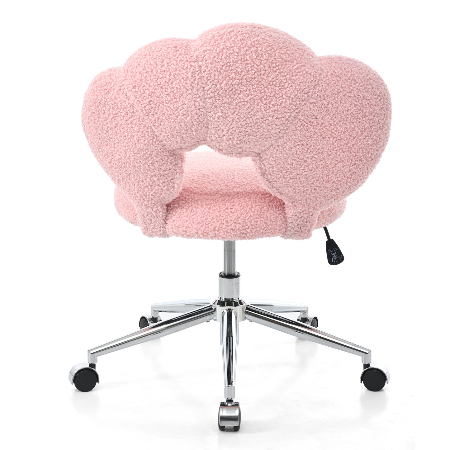 360°Swivel Height Adjustable,Swivel Chair,Teddy fabric,home office chair