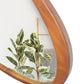 Solid Wood Mirror 45 Inch Asymmetrical Wall Mirror Wooden Framed Mirror Large Sized Dressing Mirror