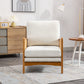 Wood Frame Armchair,  Modern Accent Chair, Lounge Chair