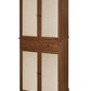 4 Door Cabinet with 1 Drawer, with 4 Adjustable Inner Shelves, Storage Cabinet