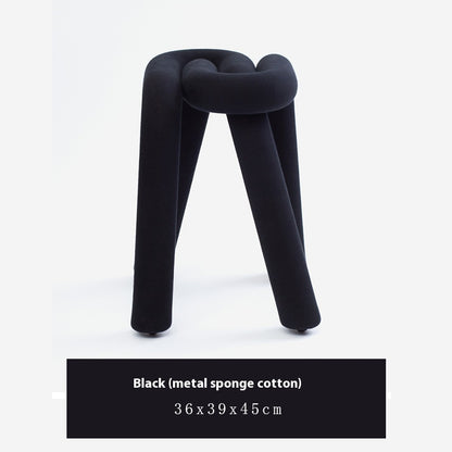 Nordic Minimalist Shaped Creative Bent Chair