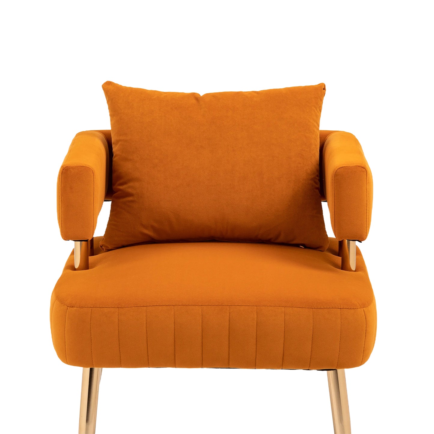 Accent Chair ,leisure single chair with Golden feet