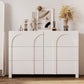 Modern Style Six-Drawer Dresser Sideboard Cabinet
