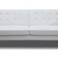 80 X 45 X 13 White Stainless Steel Sofa Bed-0