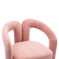 Contemporary Designed  Fabric Upholstered Accent/Dining Chair /Barrel Side Chairs -set of 2