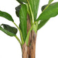 vidaXL Artificial Banana Tree Plant with Pot Green Lifelike Indoor Multi Sizes-3