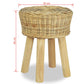 Bar Stool Natural Rattan