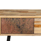 vidaXL Console Table Solid Reclaimed Teak 47.2"x11.8"x29.9"-5