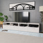 vidaXL 2x TV Cabinets Chipboard Hifi Entertainment Media Center Multi Colors-0