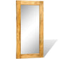 Solid Wood Framed Rectangle Wall Mirror 47.2"x23.6"