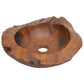 Basin Solid Teak 17.7"