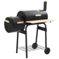 vidaXL Classic Charcoal BBQ Offset Smoker-0