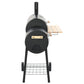 vidaXL Classic Charcoal BBQ Offset Smoker-3