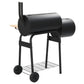 vidaXL Classic Charcoal BBQ Offset Smoker-4