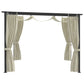 vidaXL Gazebo 13.1'x9.8' Cream-2