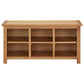 Shoe Rack Solid Oak Wood and MDF Shoe Organizer Cabinet 35.4"/47.2"