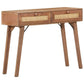 vidaXL Console Table 39.4"x13.8"x29.9" Solid Mango Wood-0